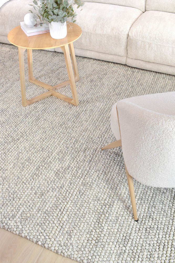 Caladen Silver Mist Wool Rug