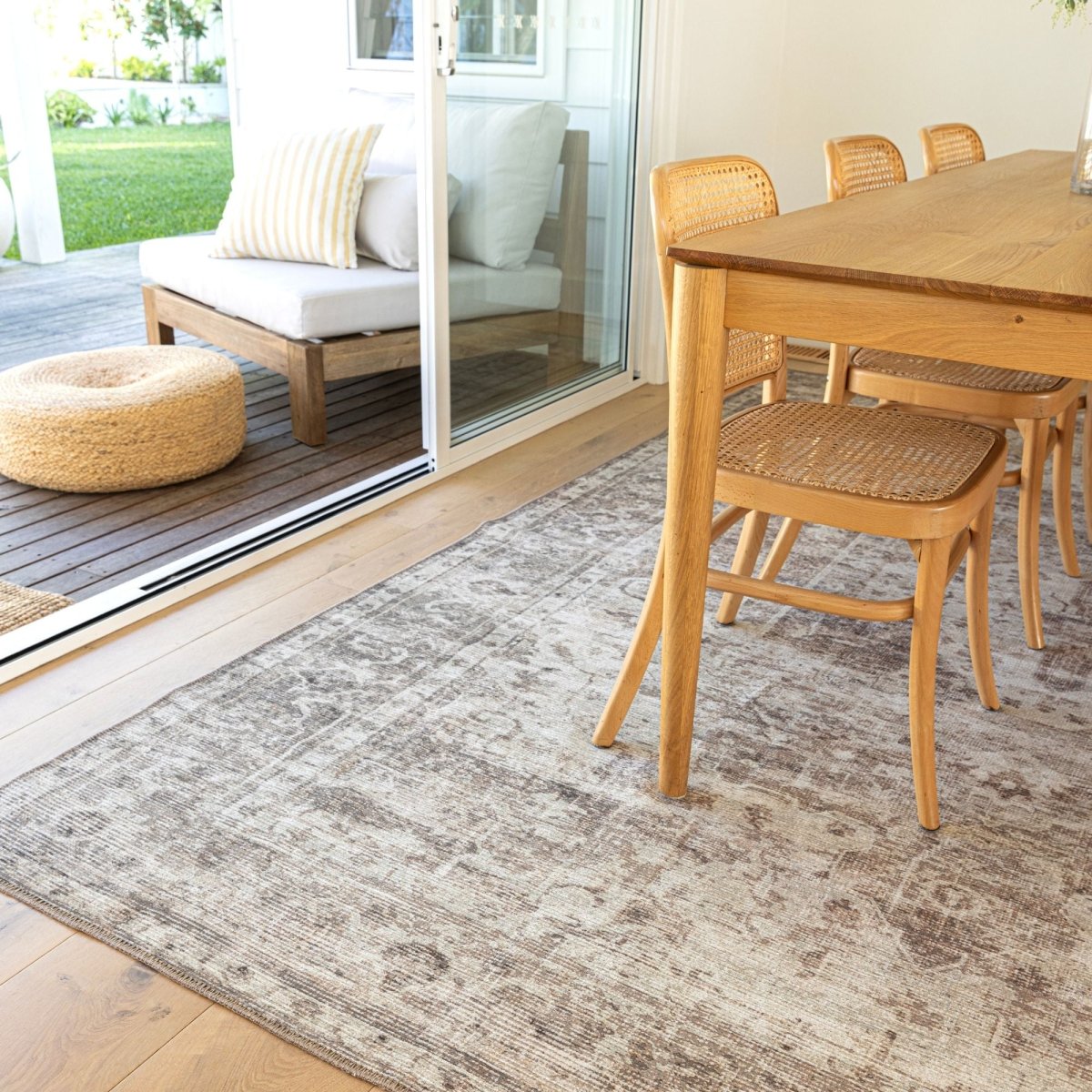 Chateau Beige Washable Rug