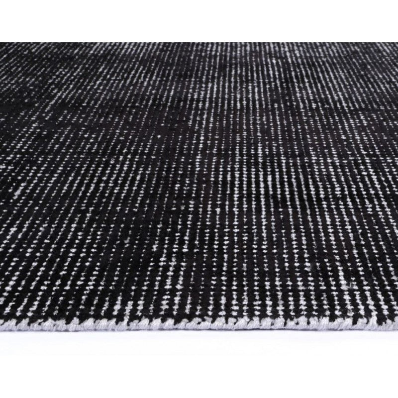 Chic Handloom Black Rug Area Rug | Ruggy