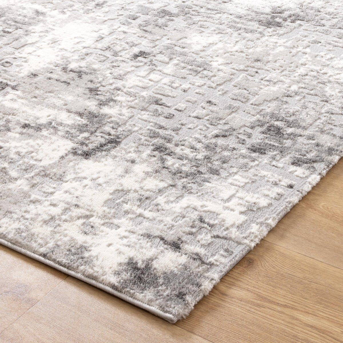 Cleo Abstract Grey Rug