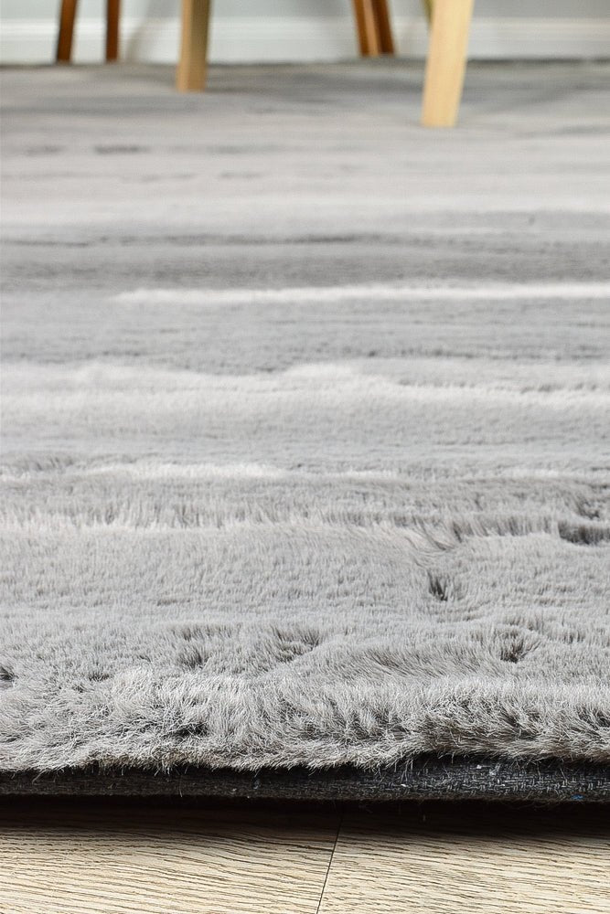 Cobar Shaggy Grey Rug