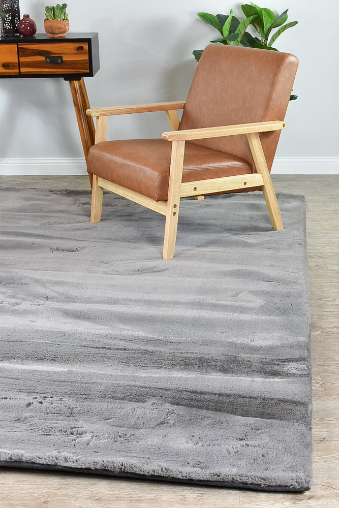 Cobar Shaggy Grey Rug