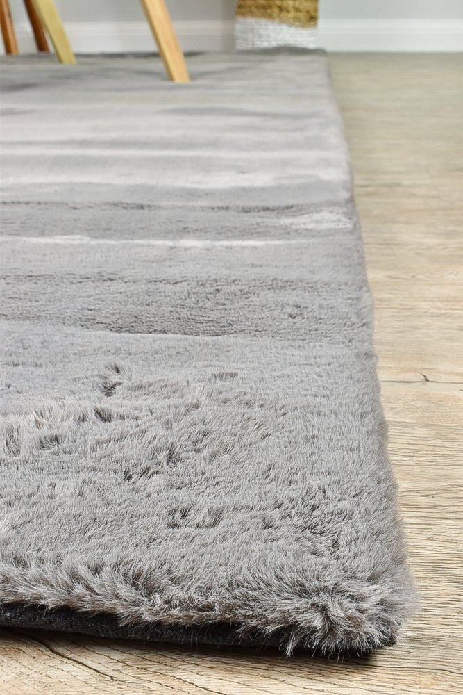 Cobar Shaggy Grey Rug