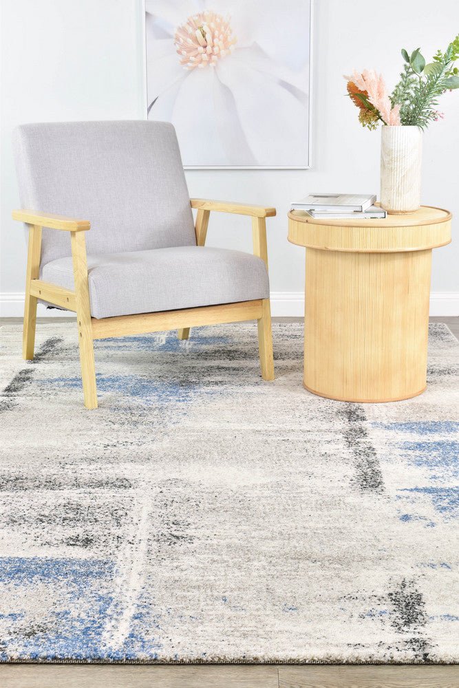 Darwin Blue Kyanite Modern Rug