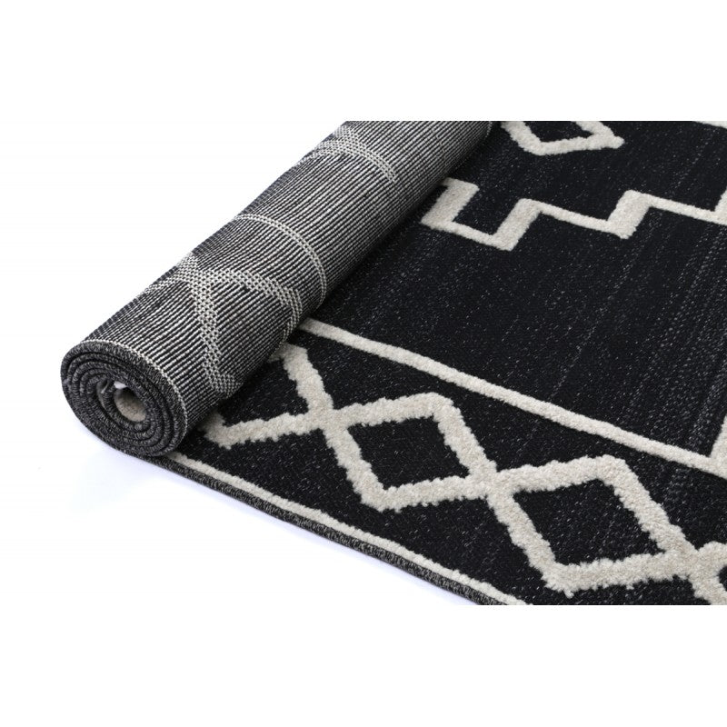 Desert Marrakech Coal Rug Area Rug | Ruggy