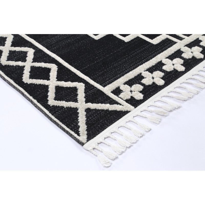 Desert Marrakech Coal Rug Area Rug | Ruggy