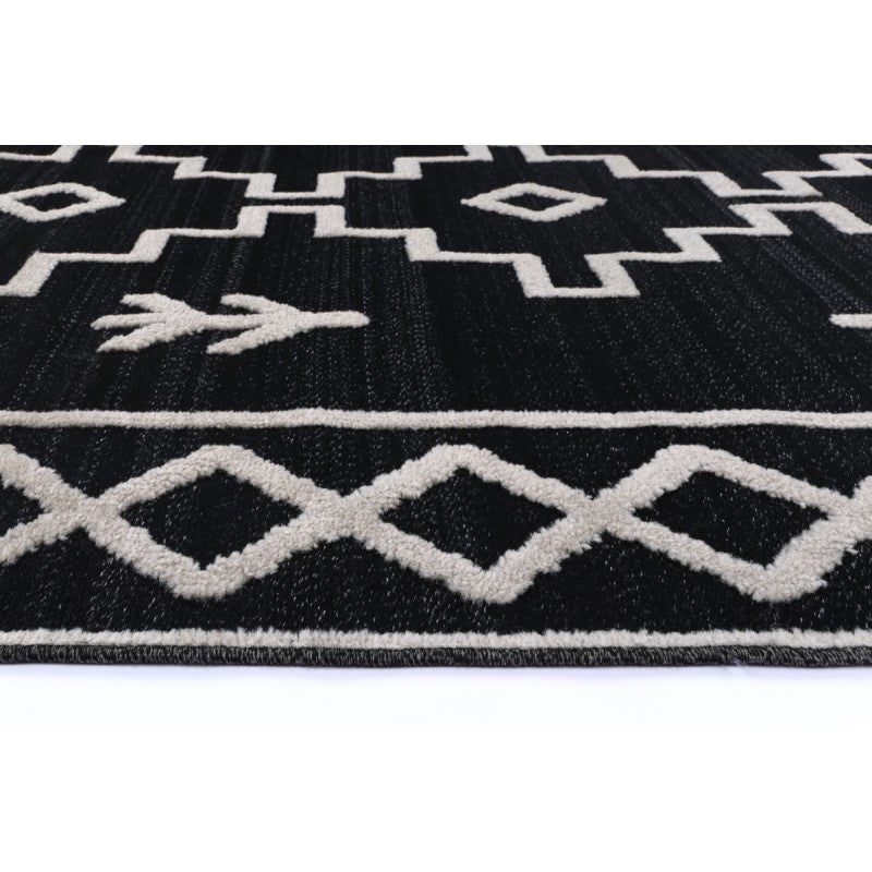 Desert Marrakech Coal Rug Area Rug | Ruggy