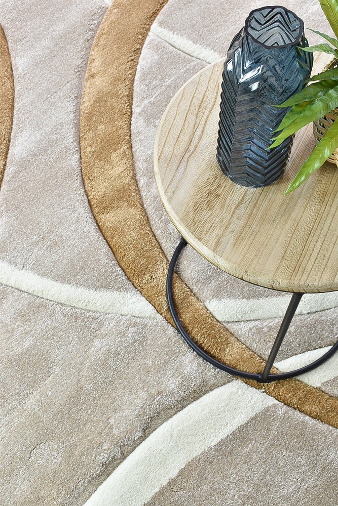 Dior Dark Beige Modern Rug