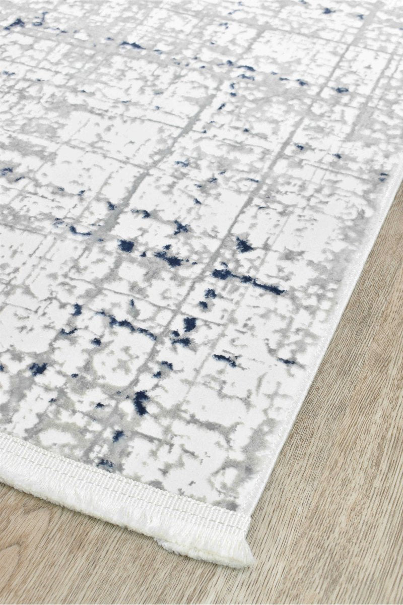 Dora Tiger White Modern Rug