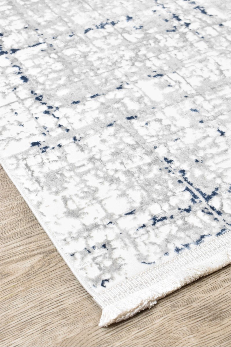 Dora Tiger White Modern Rug