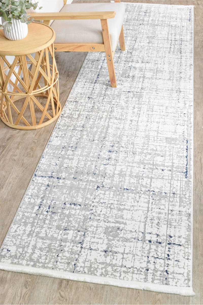 Dora Tiger White Modern Rug