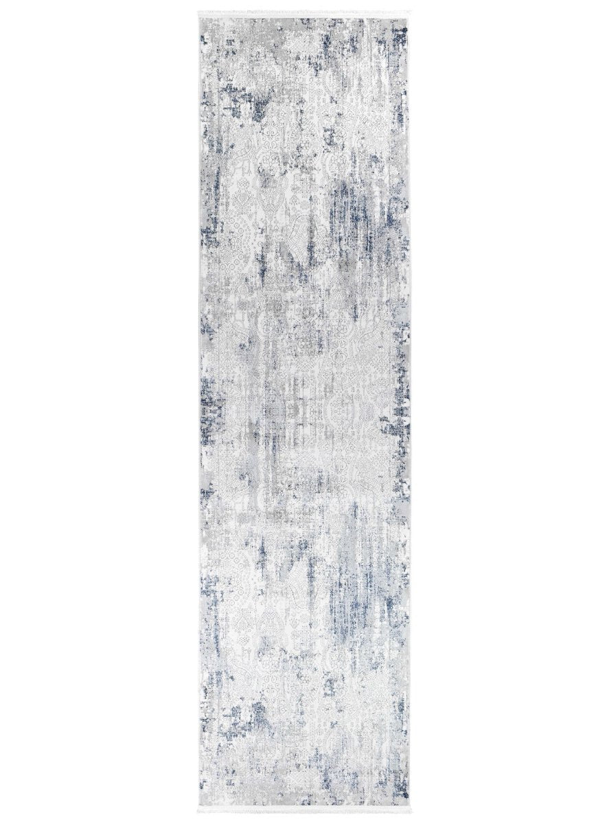 Dora White Belle Modern Rug