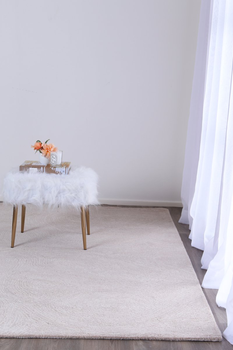 Dream Almon Natural Wool Rug Area Rug | Ruggy