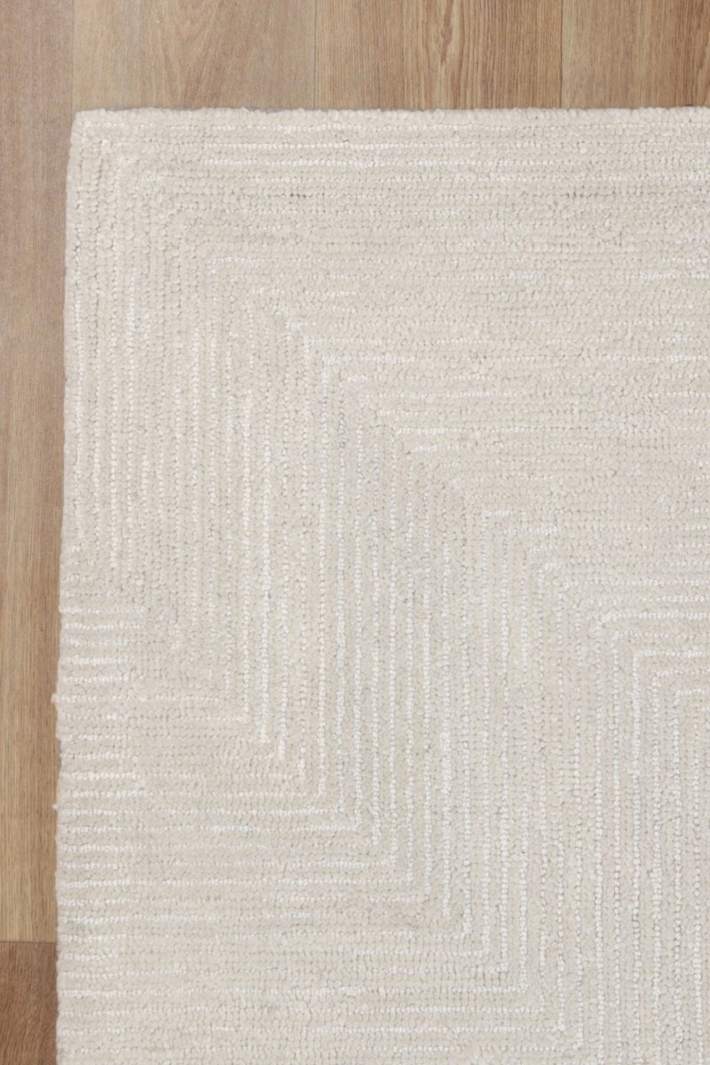 Dream Motley Ivory Wool Rug Area Rug | Ruggy