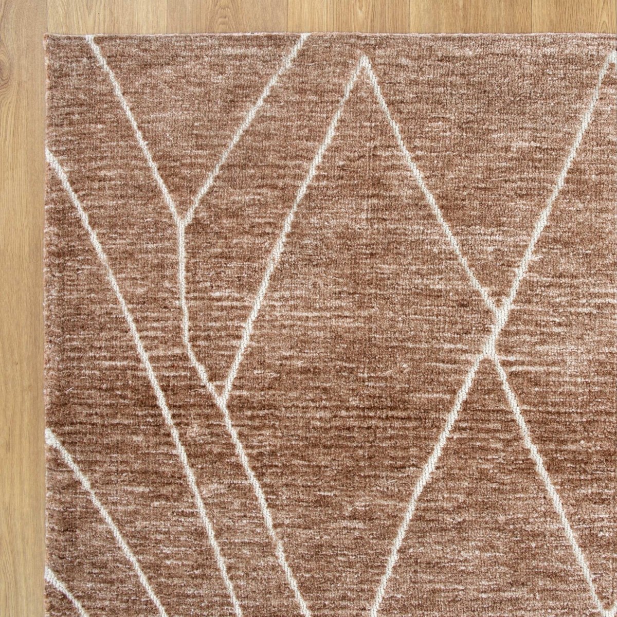 Ember Rocco Clay Rug Area Rug | Ruggy