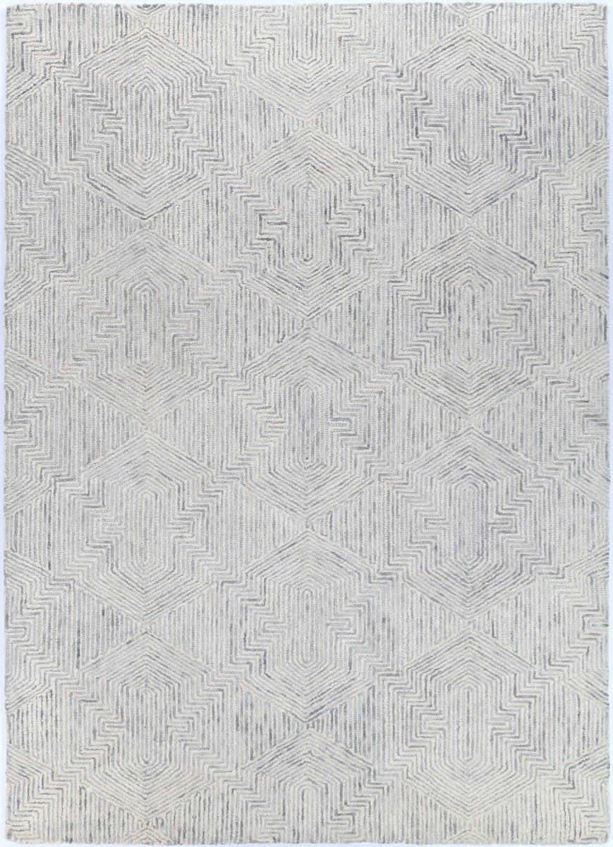 Enchant Aquila Grey Rug Wool Rug Area Rug | Ruggy