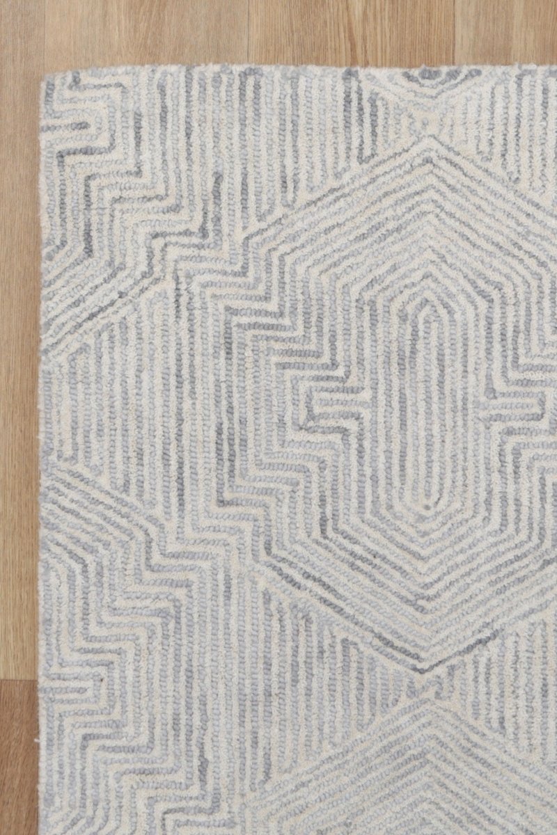 Enchant Aquila Grey Rug Wool Rug Area Rug | Ruggy