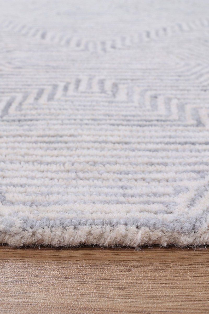 Enchant Aquila Grey Rug Wool Rug Area Rug | Ruggy