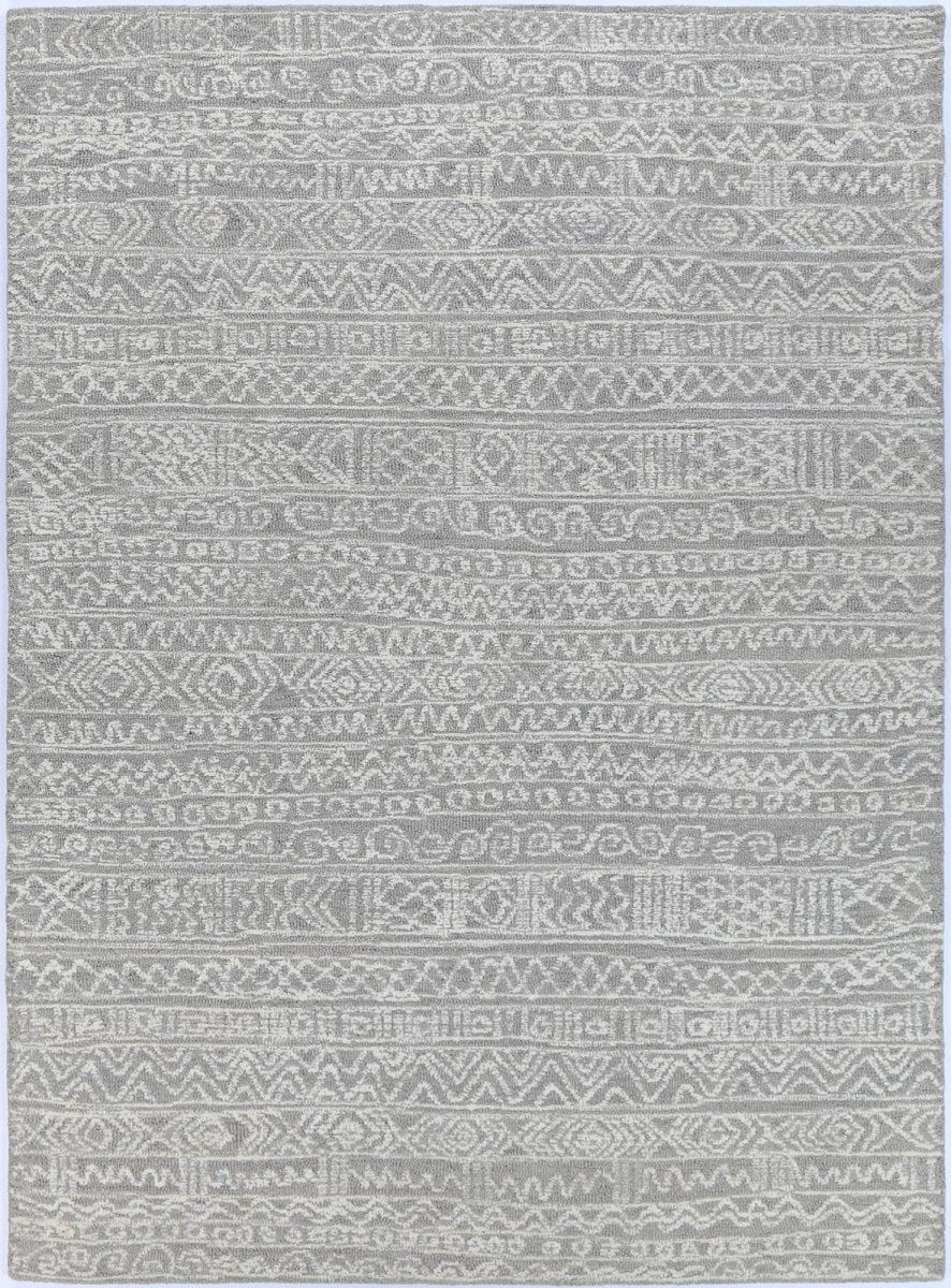 Enchant Inca ASH Wool Rug Area Rug | Ruggy