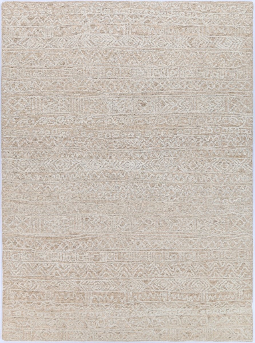 Enchant Inca Beige Wool Rug Area Rug | Ruggy