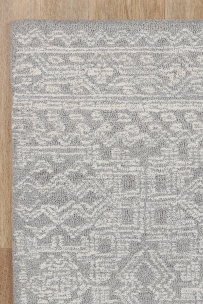 Enchant Peru Ash Tribal Rug Area Rug | Ruggy