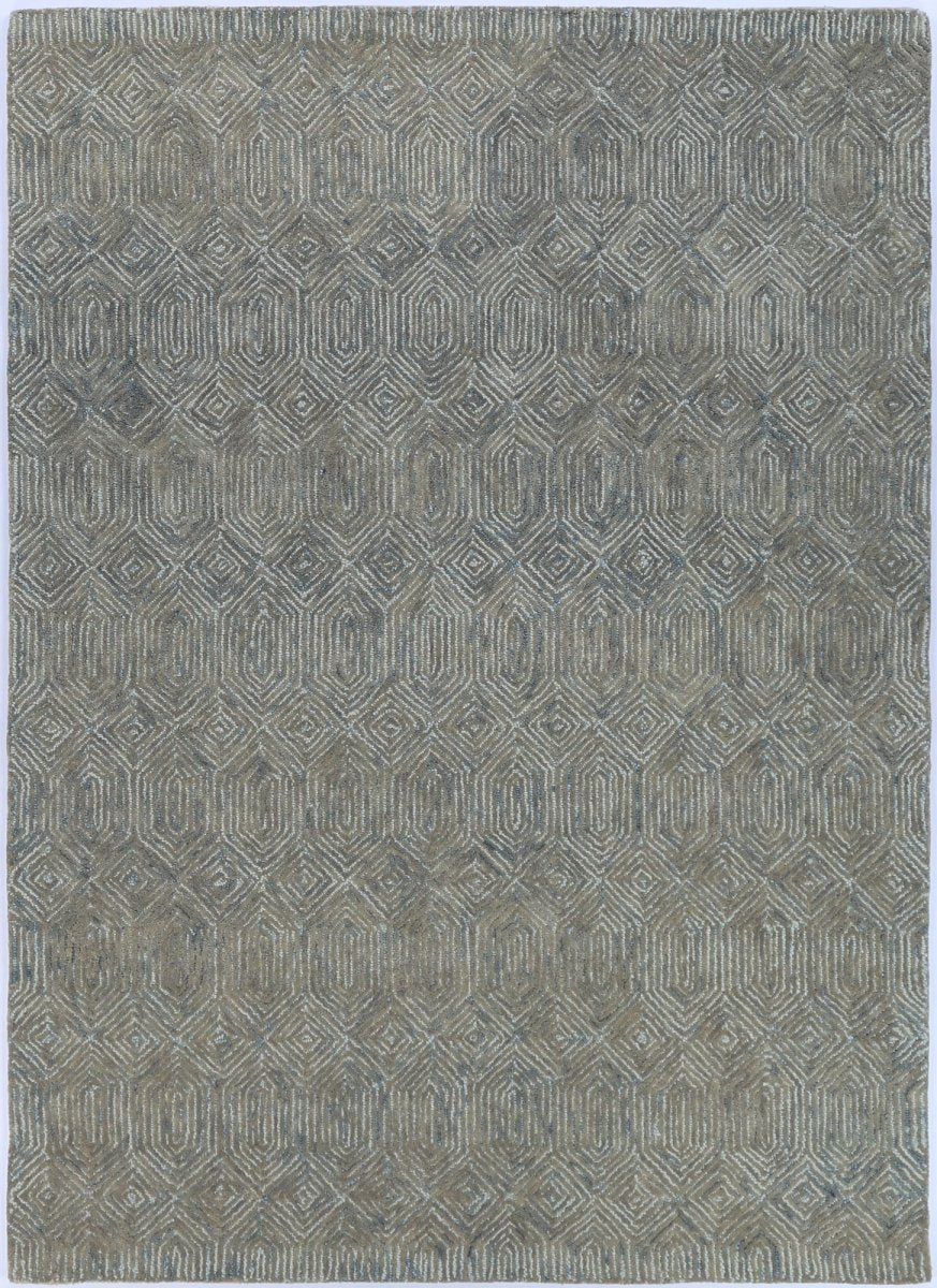 Enchant Saha Blue Ash Tribal Rug Area Rug | Ruggy