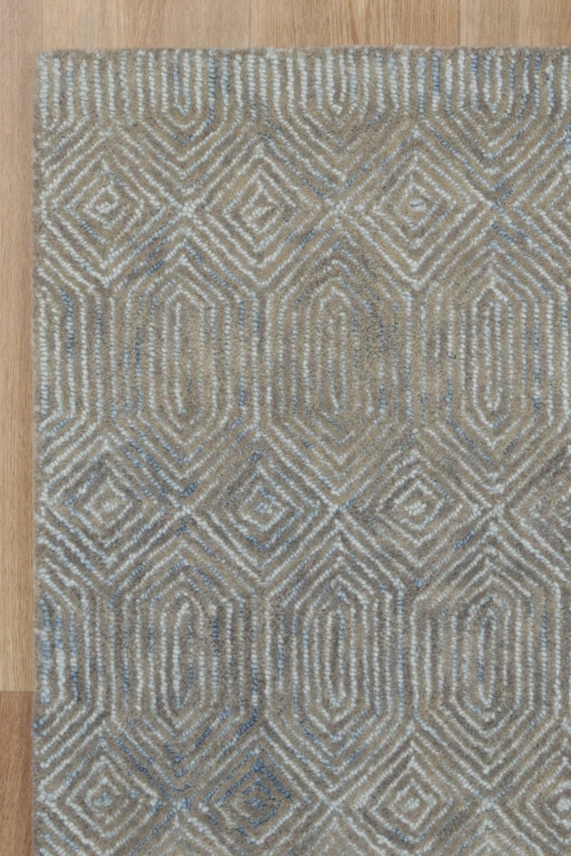 Enchant Saha Blue Ash Tribal Rug Area Rug | Ruggy