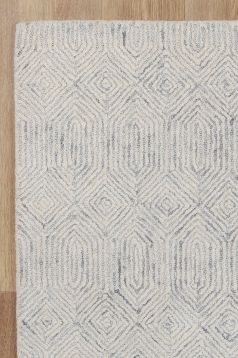 Enchant Saha Grey Tribal Rug Area Rug | Ruggy