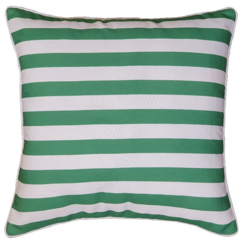 Enigma Stripe Apple Cushion 50x50cm CUSHIONS | Ruggy