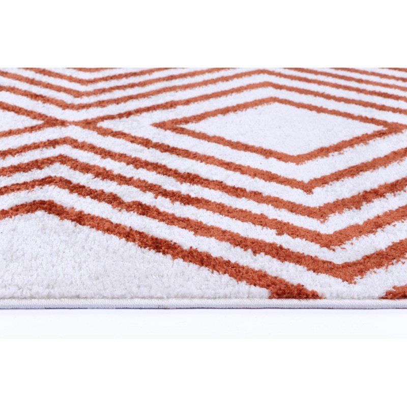 Esker Kudos Terracotta-Grey Rug