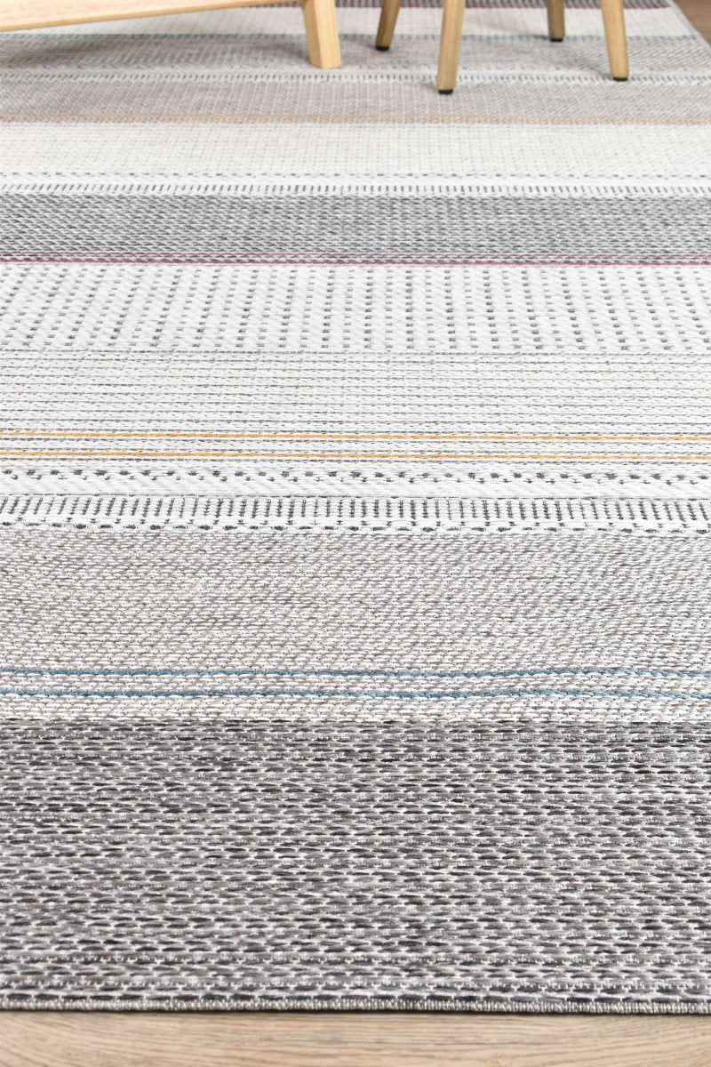 Fable Grey Multi Outdoor Rug