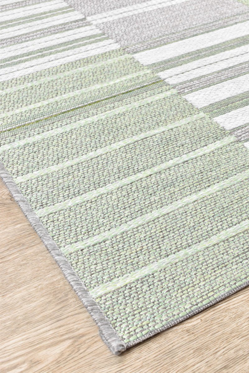 Fable Mint Green Outdoor Rug