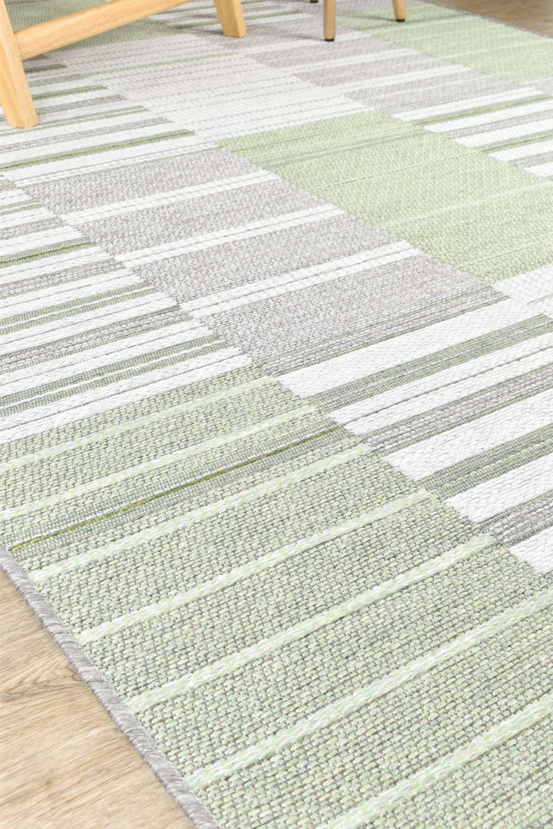 Fable Mint Green Outdoor Rug