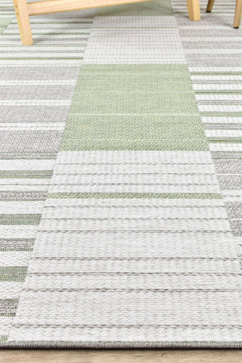 Fable Mint Green Outdoor Rug