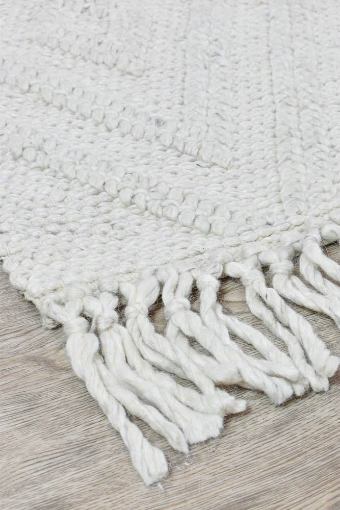 Fiona Ivory Wool Rug