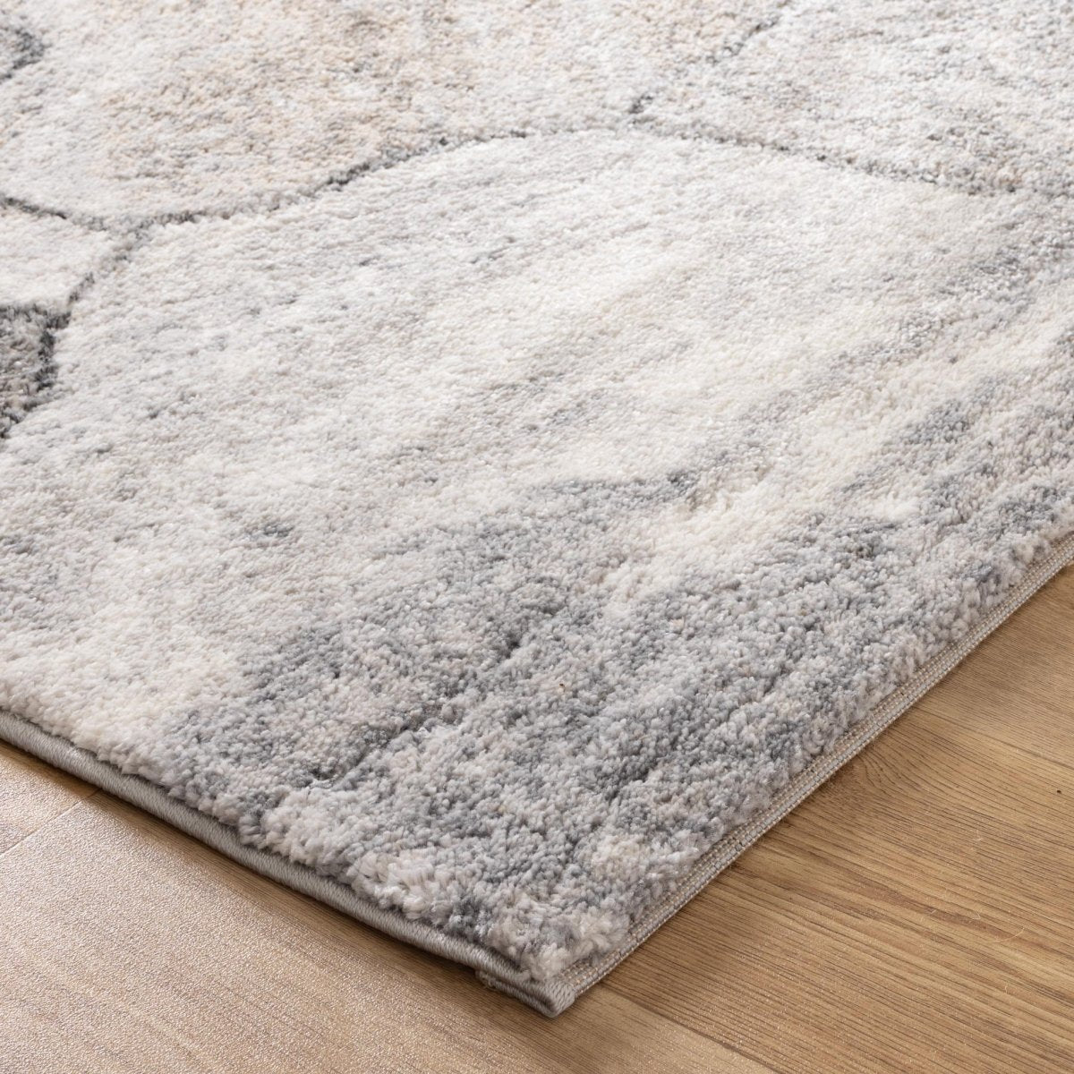 Fjord Grey Beige Sandstone Rug