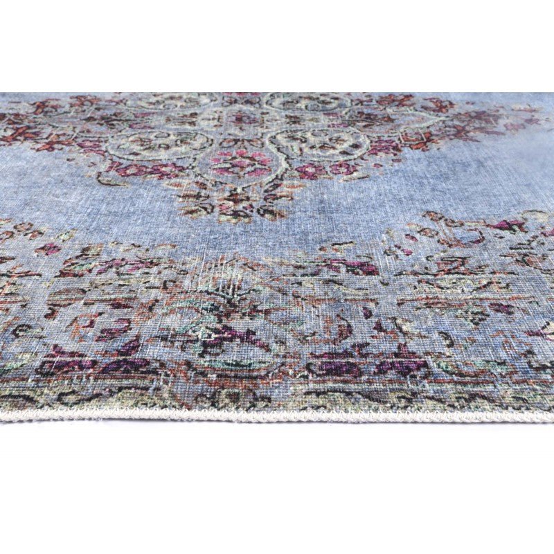 Flair Diamond Aqua Traditional Rug Area Rug | Ruggy