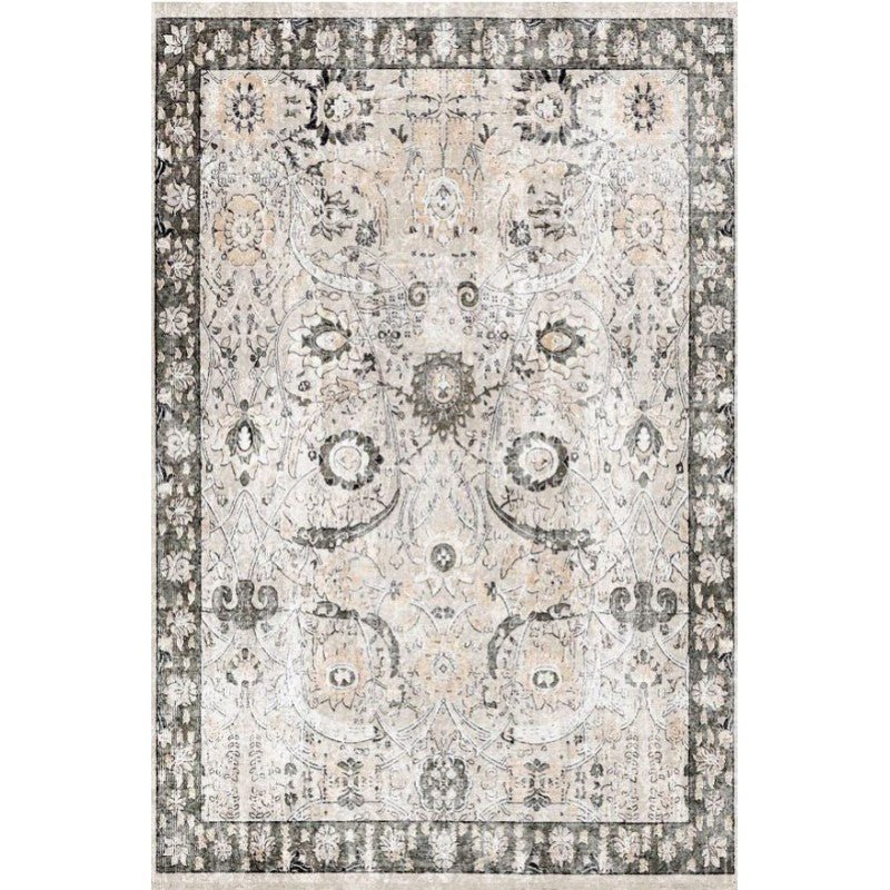 Flair Garland Grey Traditional Rug Area Rug | Ruggy