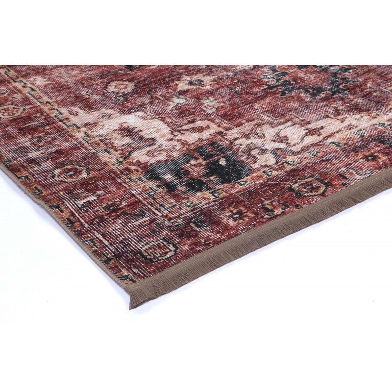 Flair Motif Brick Traditional Rug Area Rug | Ruggy