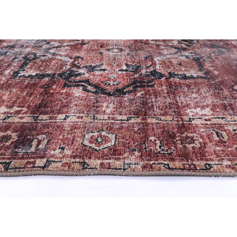 Flair Motif Brick Traditional Rug Area Rug | Ruggy