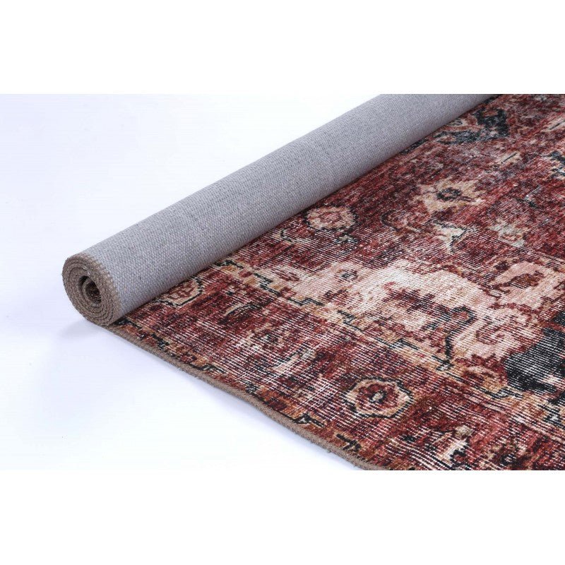 Flair Motif Brick Traditional Rug Area Rug | Ruggy