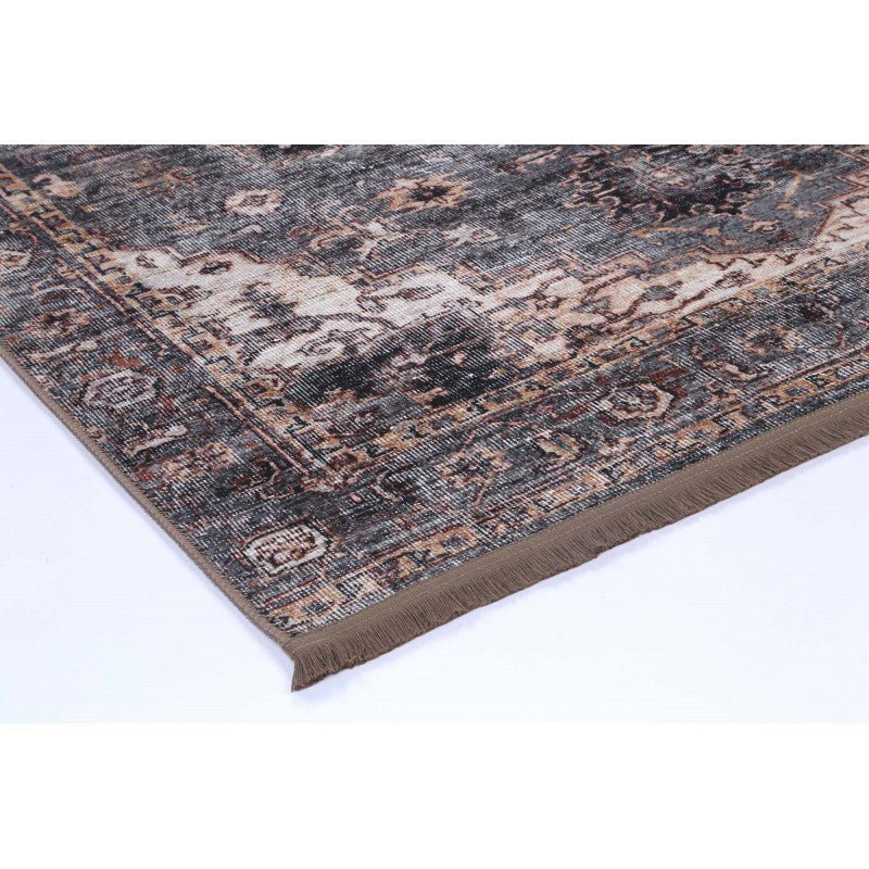 Flair Motif Slate Traditional Rug Area Rug | Ruggy