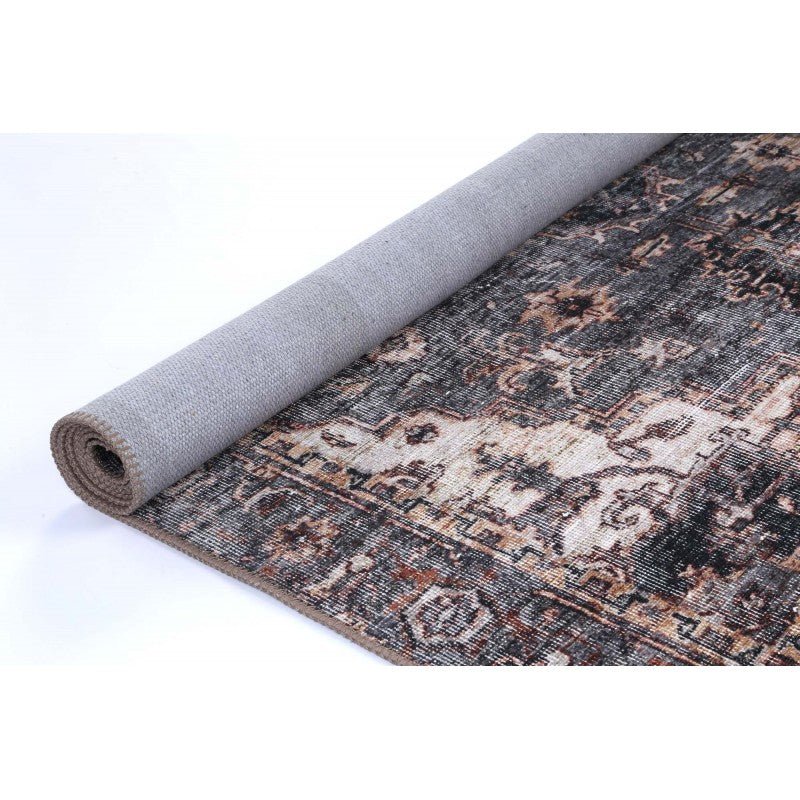 Flair Motif Slate Traditional Rug Area Rug | Ruggy