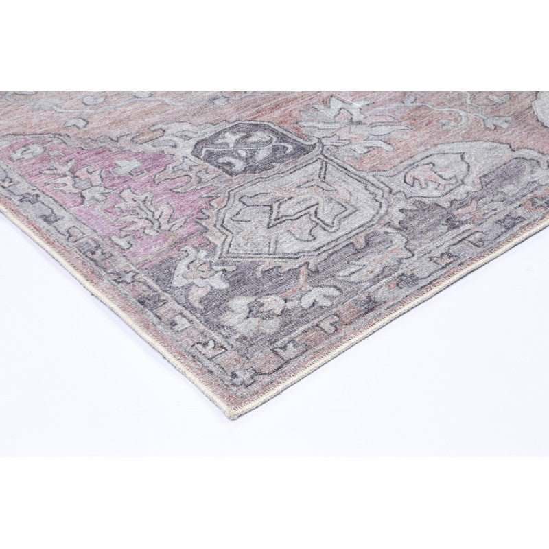 Flair Oriental Blush Traditional Rug Area Rug | Ruggy