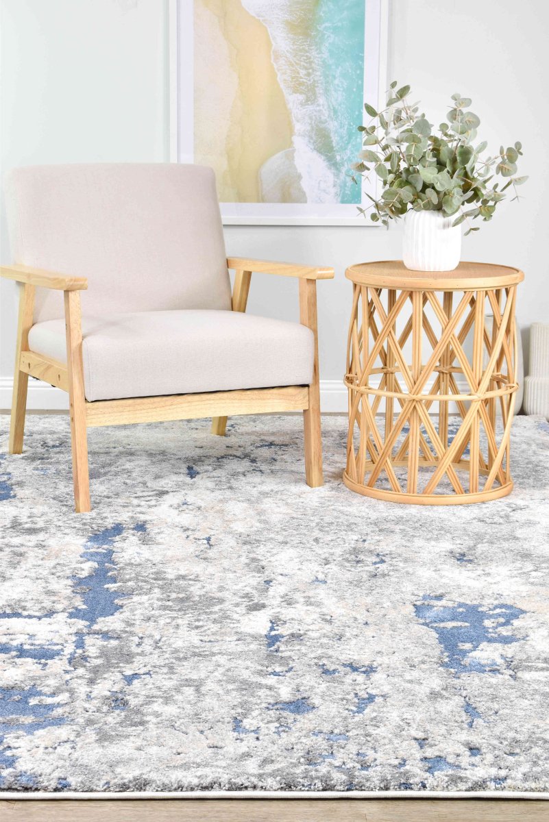 Fraser Blue Sky Modern Rug