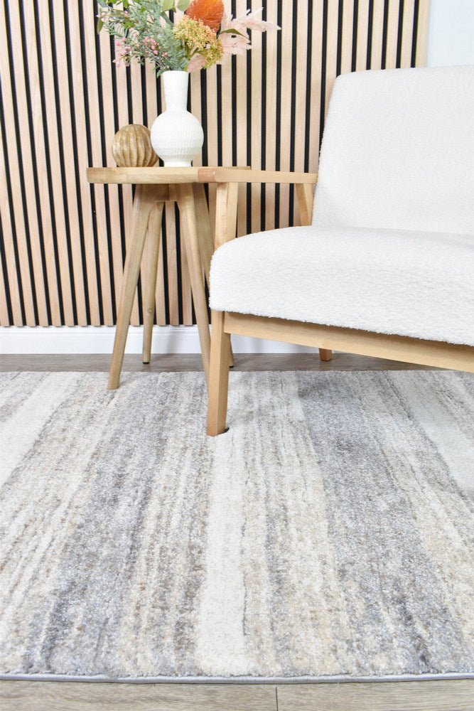 Fraser Plain Silver Sand Rug