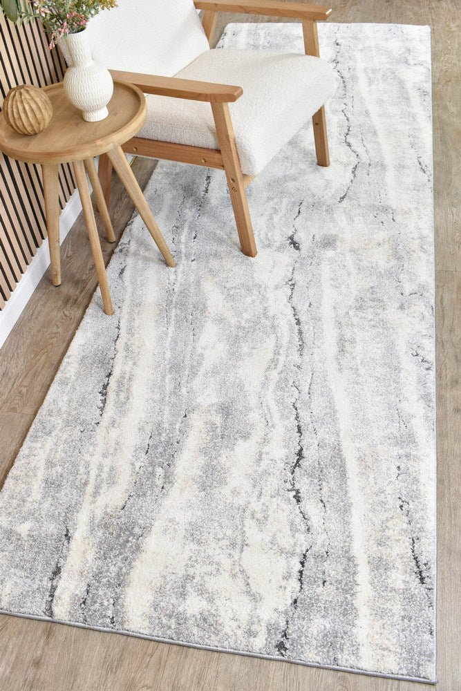 Fraser River Grey Modern Rug