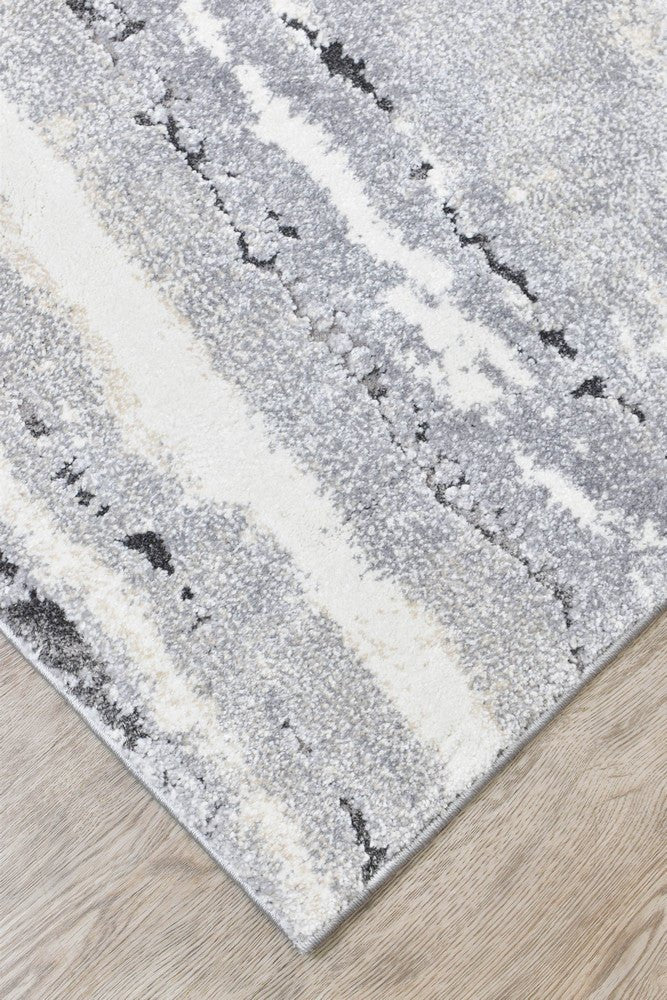 Fraser River Grey Modern Rug