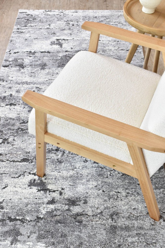 Fraser Stone Grey Modern Rug