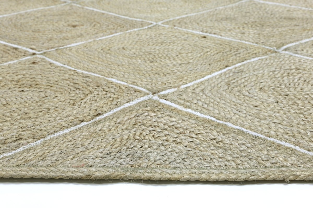 Glamour Pearl Diamond Rug